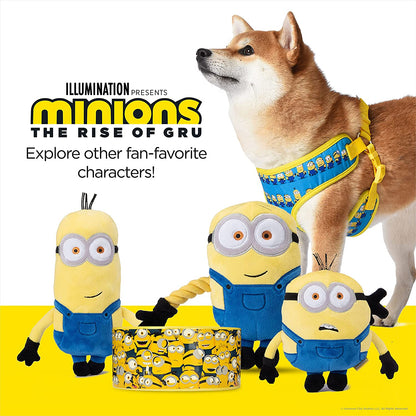 Bob, Kevin, and Otto Vinyl Squeaker Ball Dog Toys, 3 Pack | Yellow 3Pk Dog Toys| Gifts Fans and Their Pets | Officially Licensed Pet Product from Universal Studios